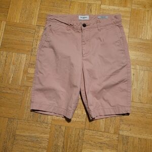 Goodfellow & Co Pink Flat Front Linden Shorts 28